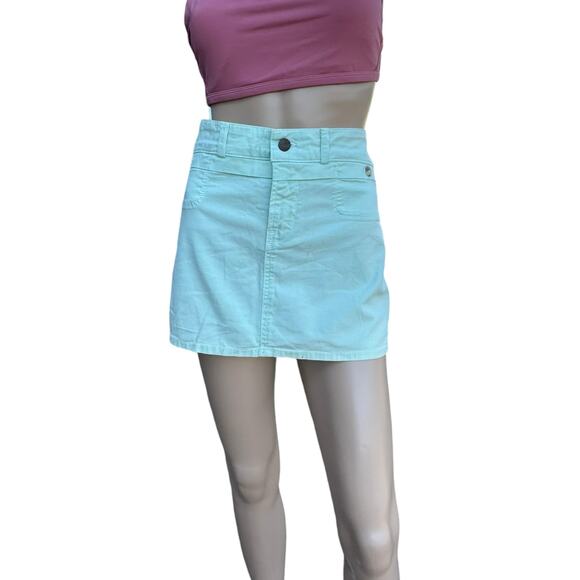 New Citizens of Humanity Women's Green Stretch Micro Mini Skirt Size 31 - Picture 1 of 11